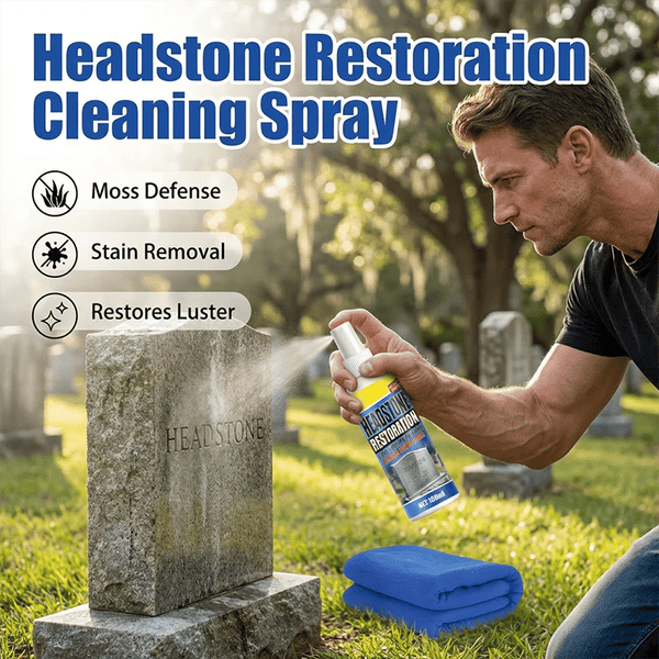 ⏰🎁Headstone Restoration & Cleaning Spray-100ML