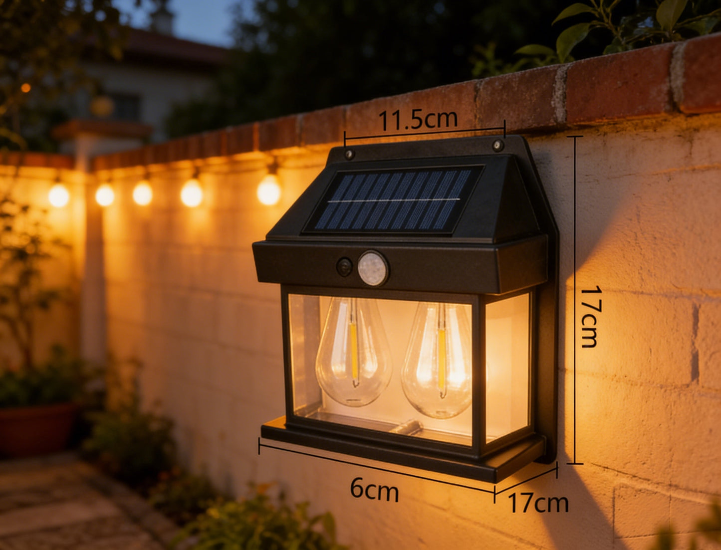Solar Outdoor Wall Lights with Motion Sensor☀️