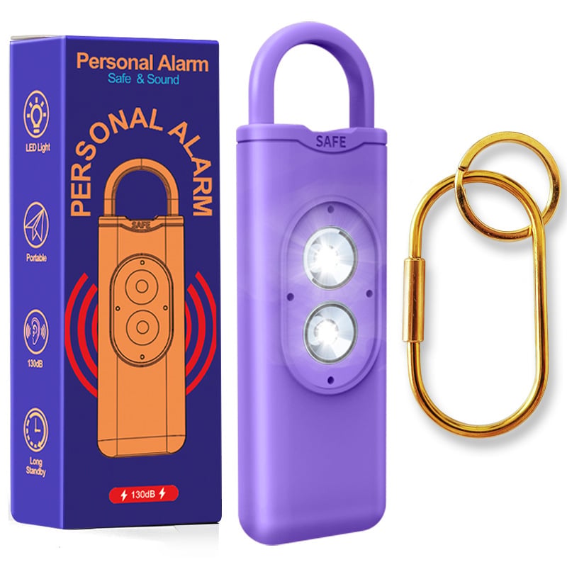 The Original Personal Safety Alarm for Women, Strobe Light and Key Chain in a Variety of Colors