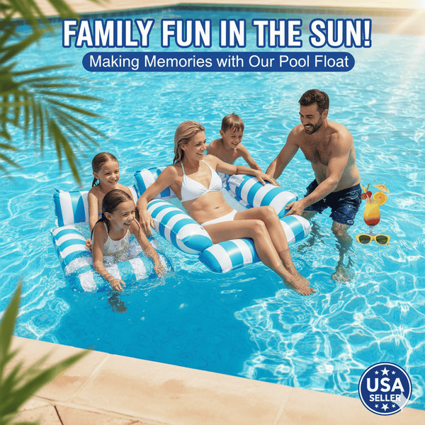 4 Tube Inflatable Pool Float Hammock: Your Ultimate Summer Relaxation Essential