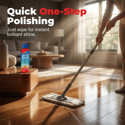 ✨ Restore & Protect Your Wood Floors – Instant High-Gloss Shine for Home Surfaces! ✨