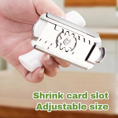 Stainless Steel Jar Openers for Easy Opening, Kitchen Gadget - Effortless Opening for Mason Jars & Pasta Sauce Cans