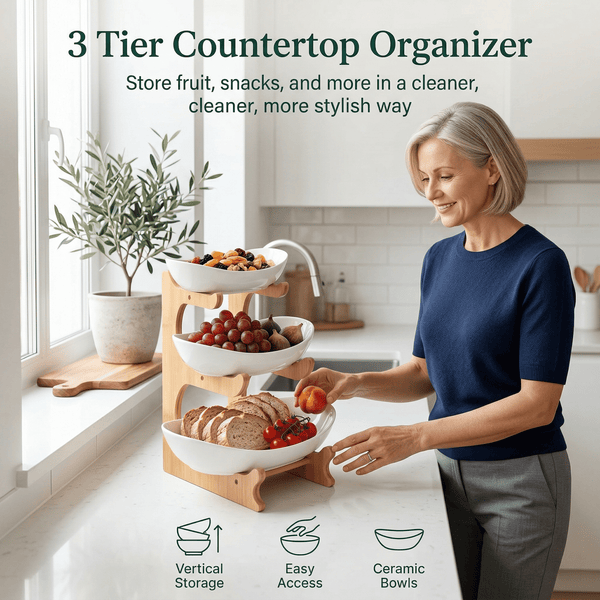 🏆Flash Sale⚡ 50K+ SOLD! 3 Tier Countertop Organizer