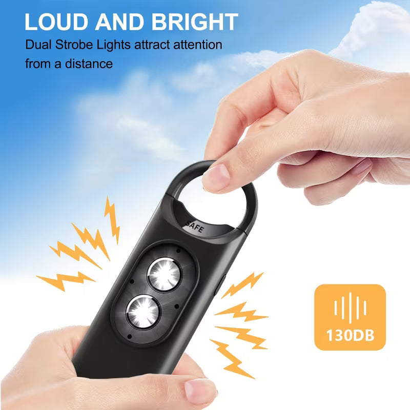 The Original Personal Safety Alarm for Women, Strobe Light and Key Chain in a Variety of Colors