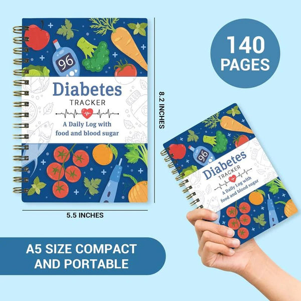 📘Buy 2 Free Shipping✨Special for Diabetes🔥Diabetes Tracker Book with Food List