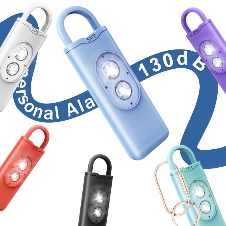 The Original Personal Safety Alarm for Women, Strobe Light and Key Chain in a Variety of Colors