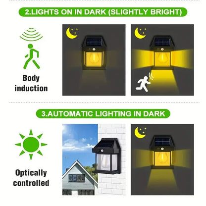 Solar Outdoor Wall Lights with Motion Sensor☀️